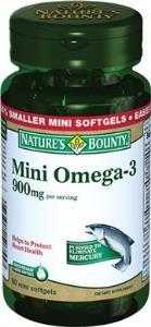 Nature's Bounty Omega-3 900 Mg 60 Mini Soft 09/2021