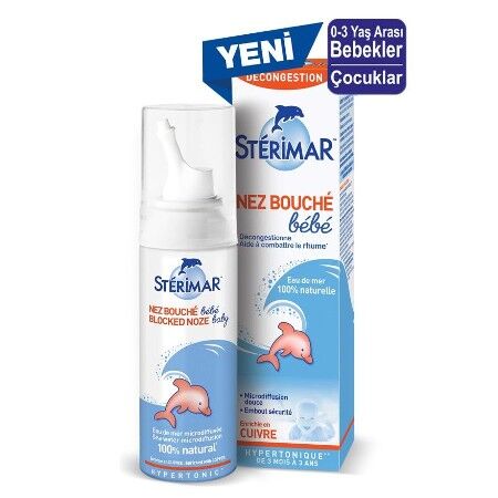 Sterimar Hipertonik Bebek Burun Sprayi 100 ml