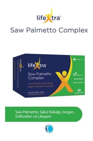 Lifextra Saw Palmetto Complex 60 Kapsül