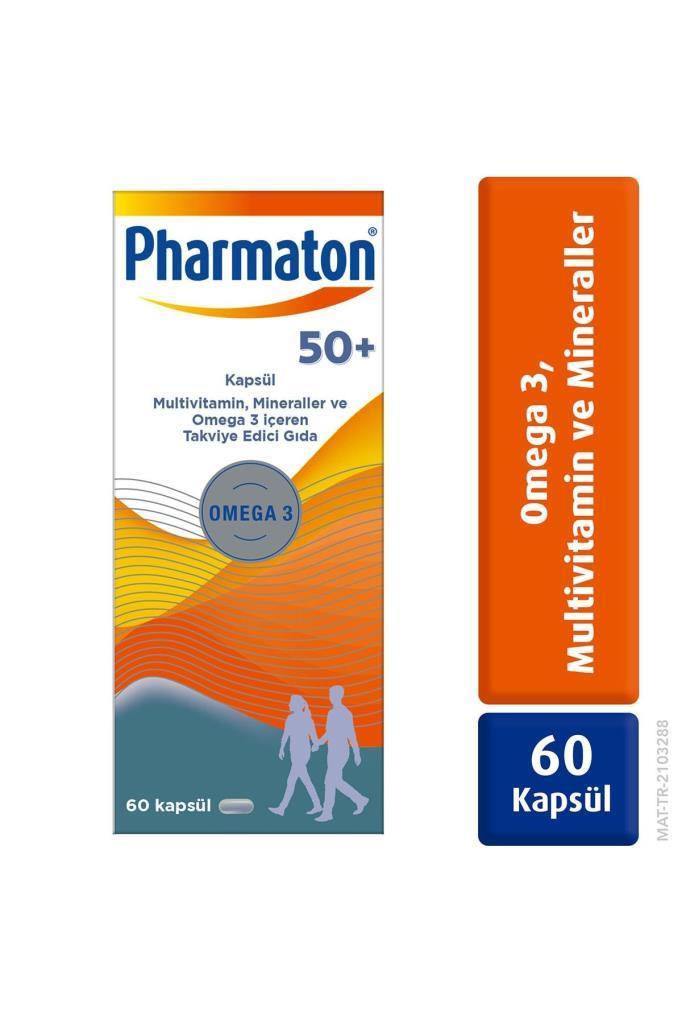 Pharmaton 50 Plus 60 Kapsül