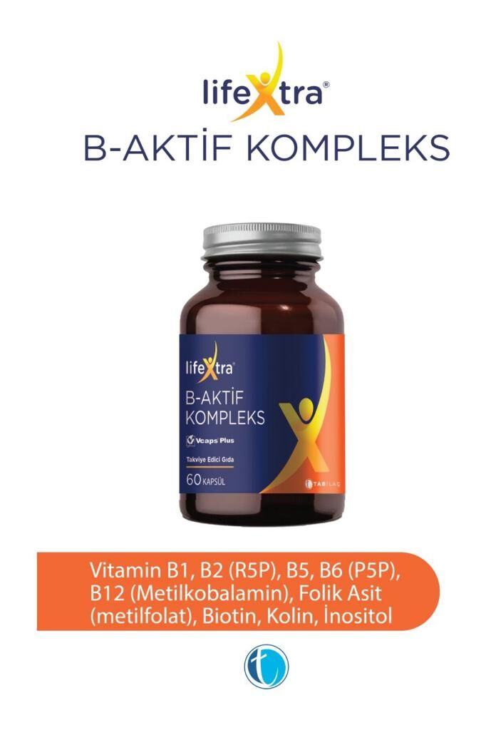Lifextra B-aktif Kompleks 60 Kapsül