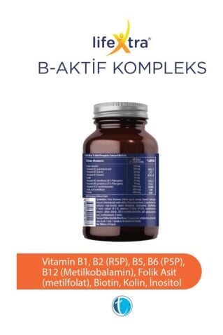 Lifextra B-aktif Kompleks 60 Kapsül