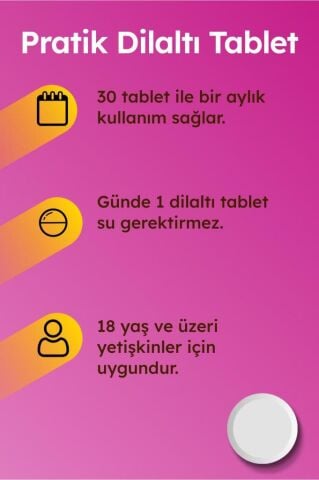 Supradyn Expert Dilaltı Tablet B12 Vitamini İçeren Takviye Edici Gıda