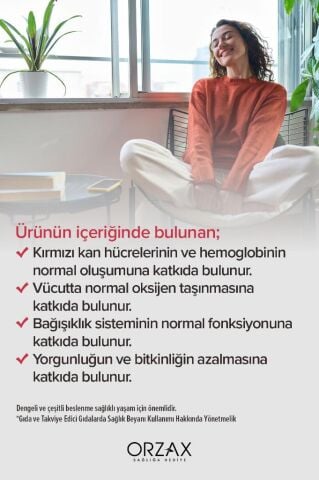 Ocean Gummies Iron Extra Demir İçeren Takviye Edici Gıda 60 Adet Çİğnenebilir Jel Form