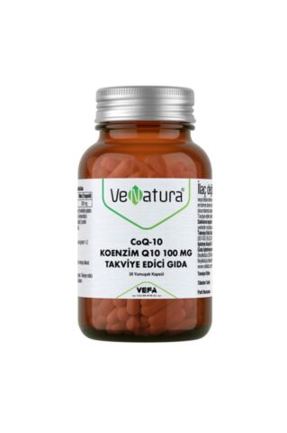 Venatura Koenzim Q10 100 Mg 30 Yumuşak Kapsül