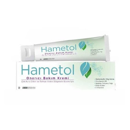 Hametol Onarıcı Bakım Kremi 30 gr açıldıktan sonra 12 ay