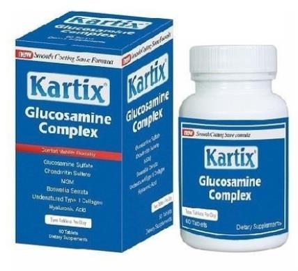 Kartix Glucosamine Chondroitin Msm 60 Tablet 3 ADET 03/2022