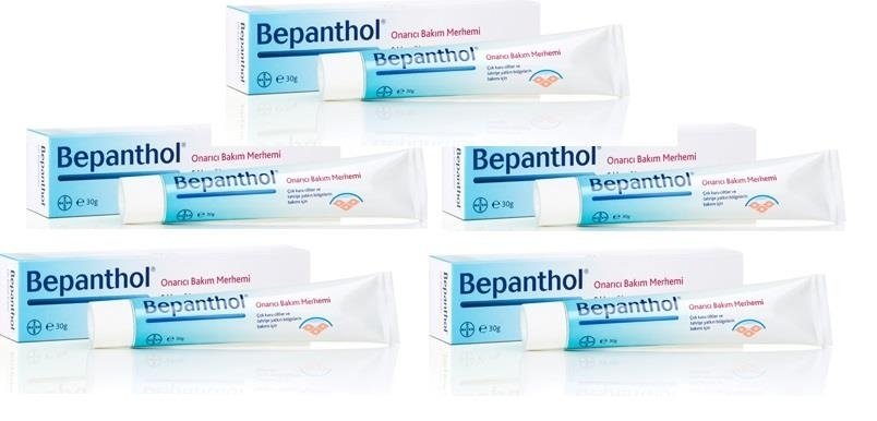 Bepanthol Onarıcı Bakım merhemi 30 gr 5 Adet